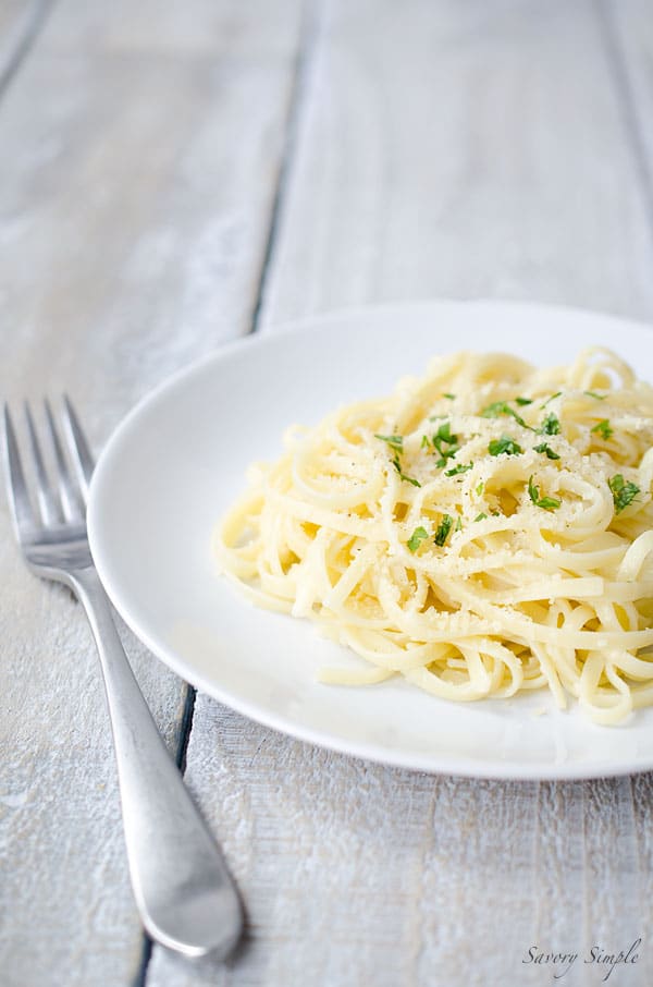 The Holy Trinity: Lemon, Garlic, Parmesan Pasta for Comfort Food